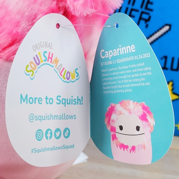 Squishmallow Caparinne the Bigfoot Sasquatch 7" UltraSoft Stuffed Kids Toy Plush - Picture 11 of 12